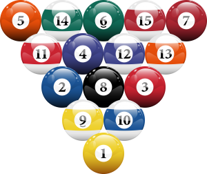 Billiard balls PNG-10953